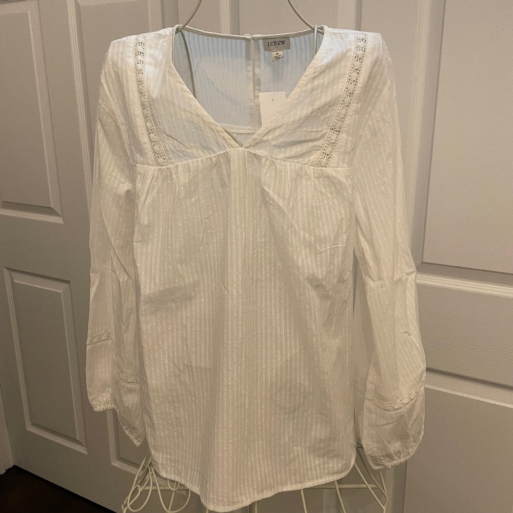 White JCrew Blouse